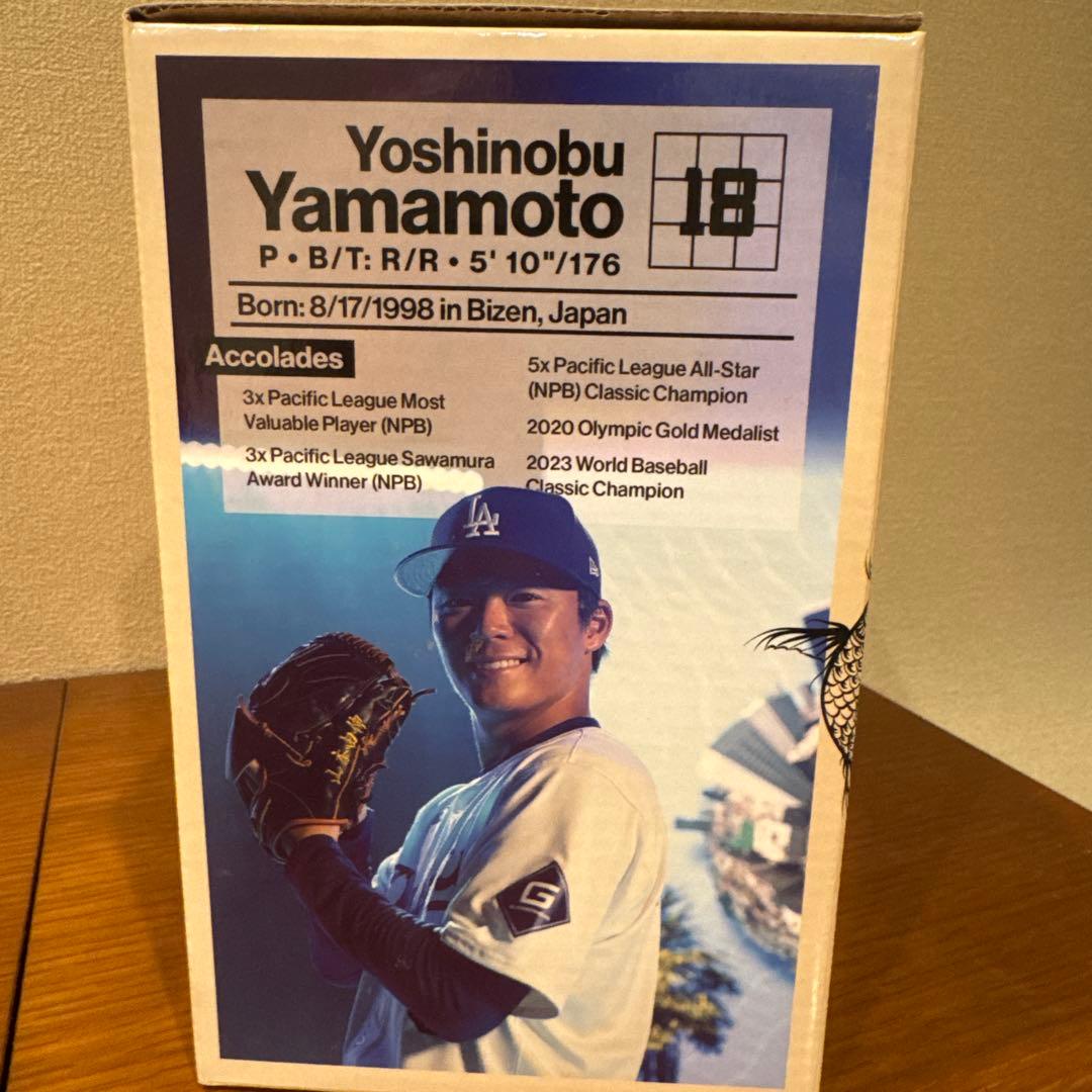 未使用 山本由伸 ボブルヘッド ドジャース