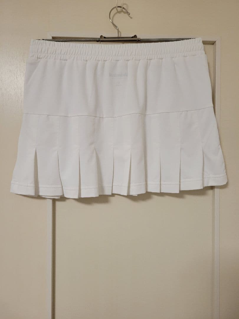 【新品】Admiral　テニス　スコート　M　プリーツ　ホワイト