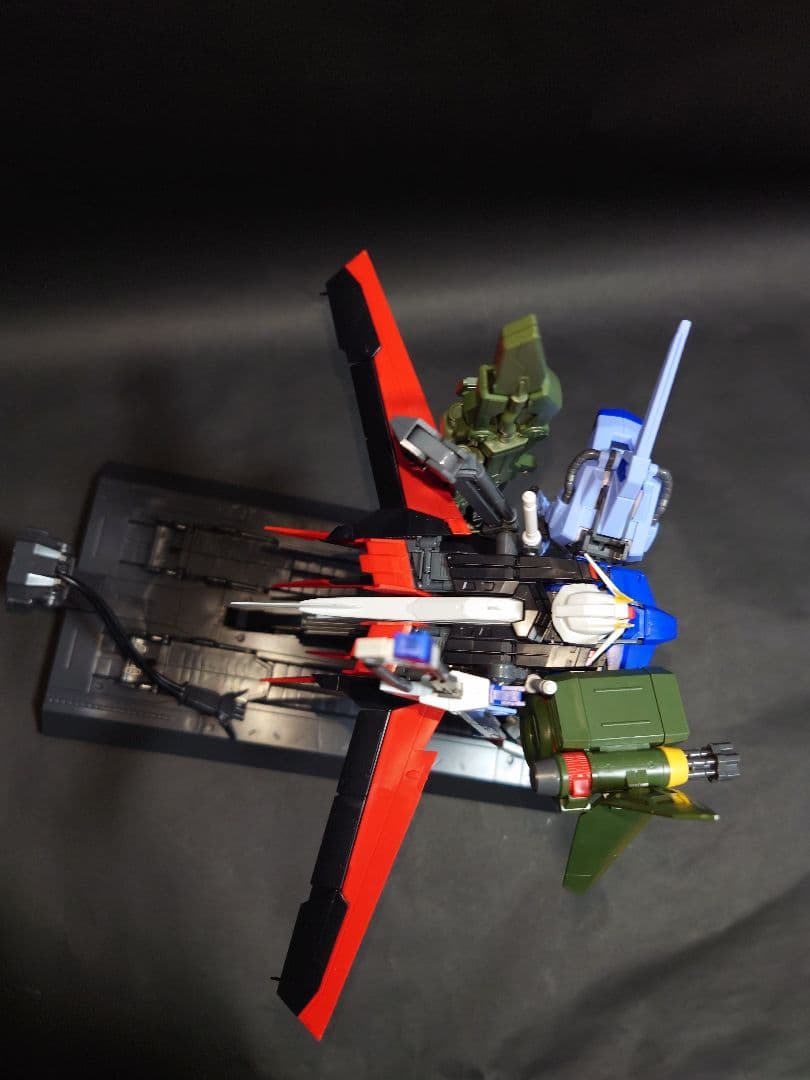 mg パーフェクトストライクガンダム グランドスラム装備型 パチ組 素組み