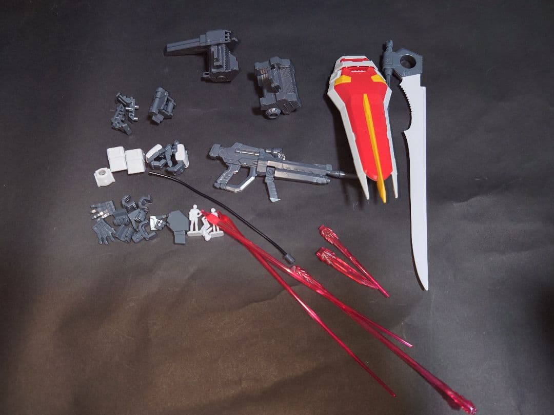 mg パーフェクトストライクガンダム グランドスラム装備型 パチ組 素組み