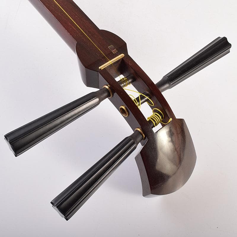 和楽器　弦楽器　菊忍　唐木紫檀棹　三味線　PAT.J刻印　M　R8103B