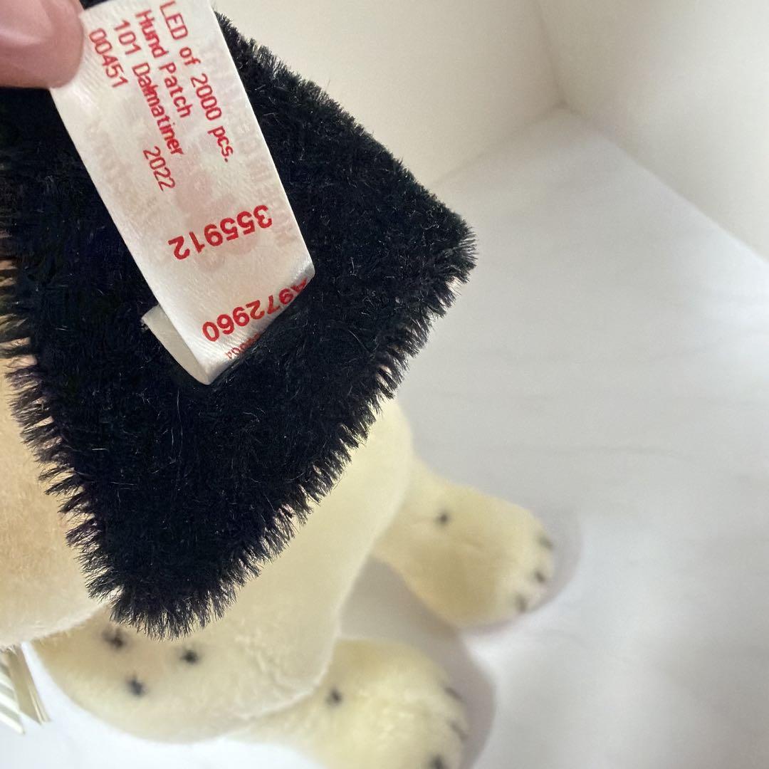 steiff 限定 101匹わんちゃん パッチ