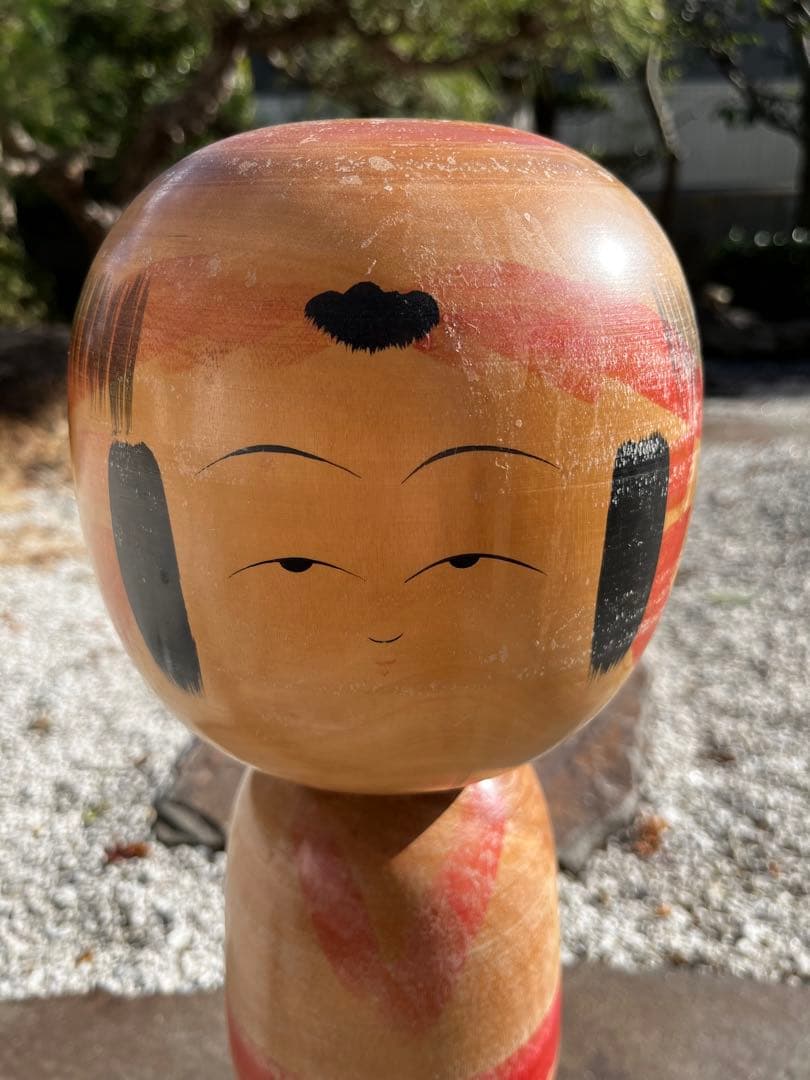 伝統こけし　新山左京　弥治郎　こけし　アンティーク　高さ60cm