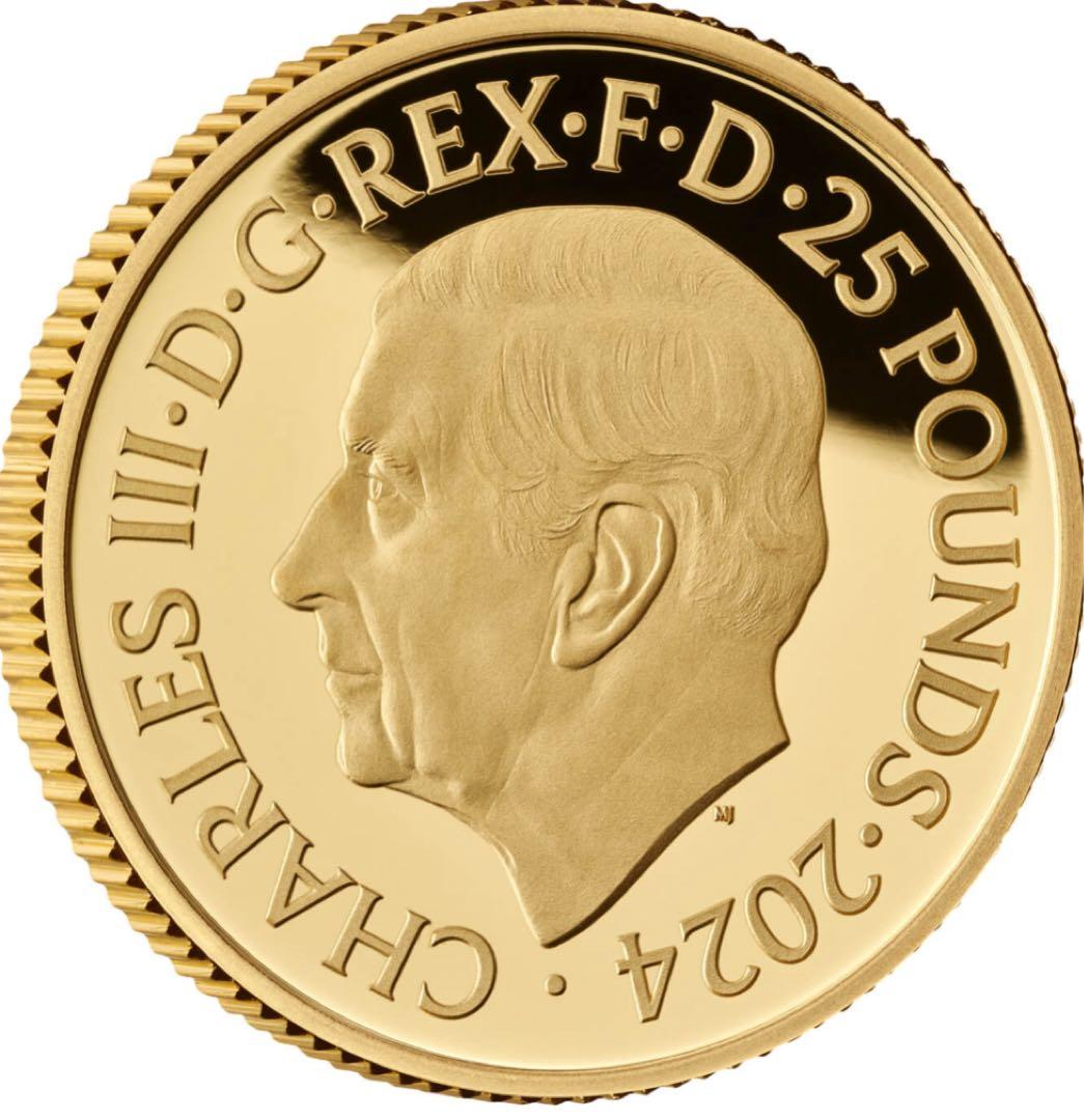 最安値ポール・マッカートニー575枚限定25ポンドレア金貨★純金ビートルズ