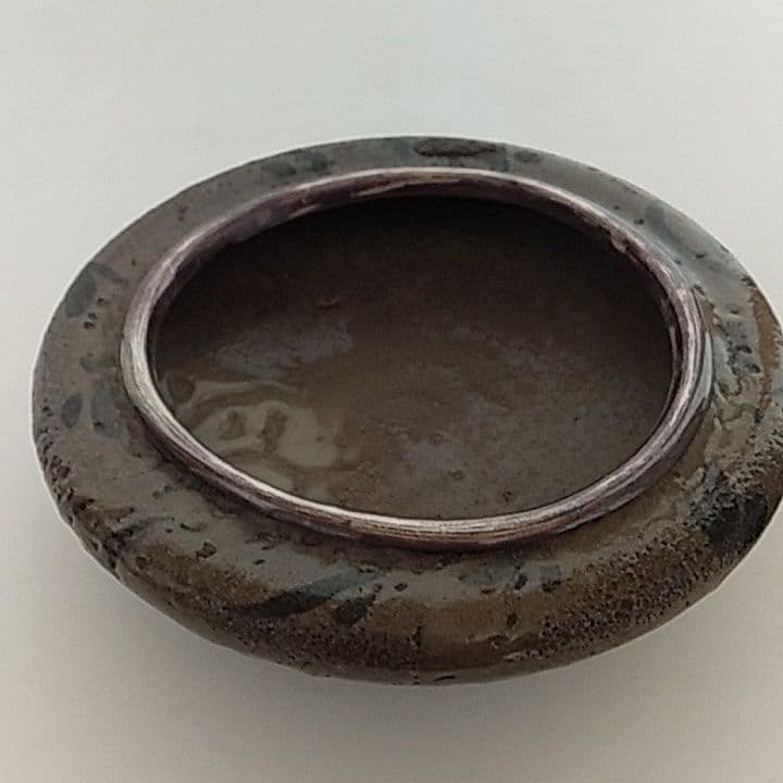 骨董茶道具　絵唐津香炉