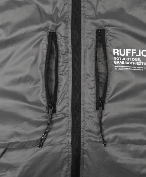 新品 RUFFLOG LIGHT HOODIE JACKET GRAY Sサイズ