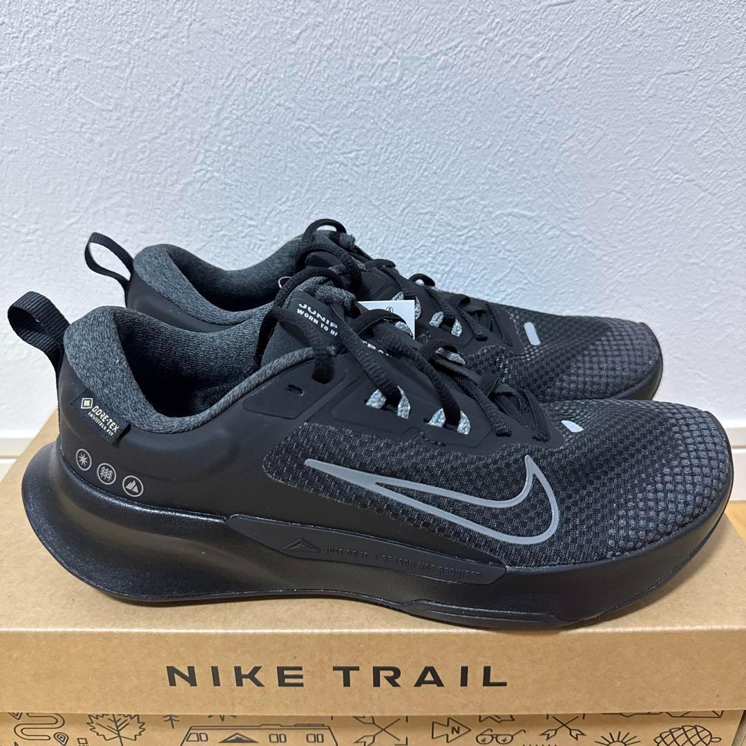 NIKE ジュニパー トレイル2 GORE-TEX ランニング　黒　23cm新品