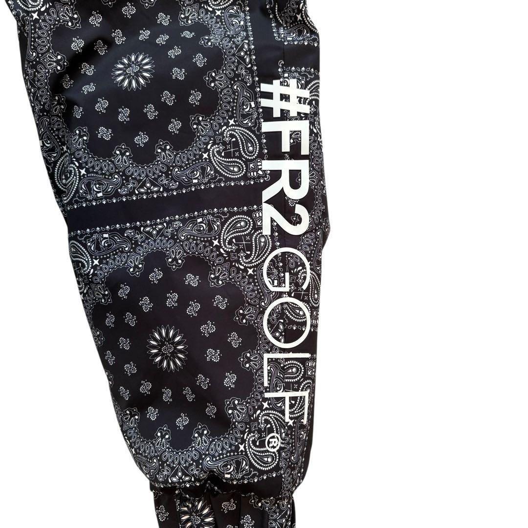 #FR2 GOLFエフアールツーゴルフ 中綿パンツペイズリー柄2XL新品タグ付き