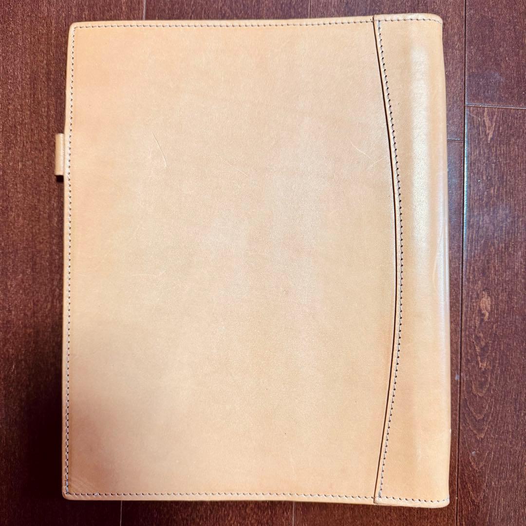 BlancCouture ルーズリーフバインダー ヌメ革 B5 26穴 本革