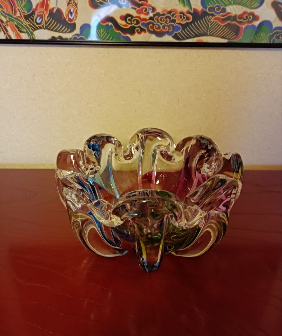 重厚☆飴細工のような花器