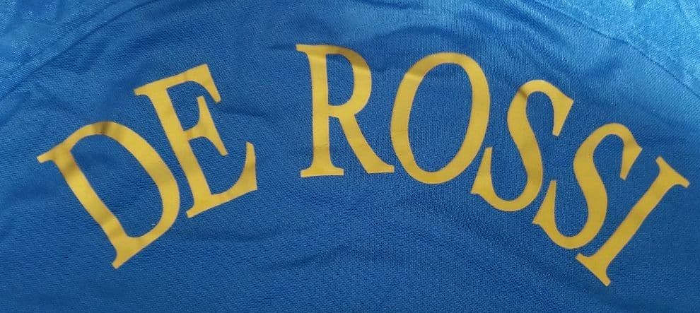 デ・ロッシ　ダニエレ・デ・ロッシ　ダニエレデロッシ　直筆サイン　サイン　ユニフォ