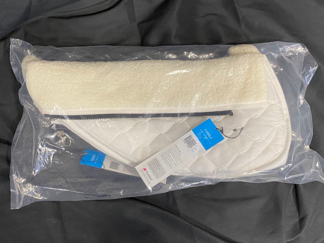 FUNDLE ファンドル スリング デニムLサイズ フワモコ&中敷き付き