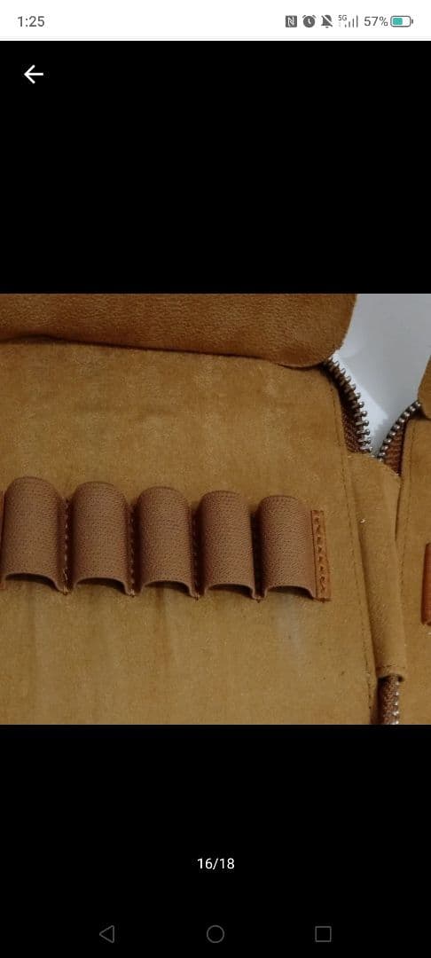 ほつれあり　ガレンレザー　10本差し　GALEN LEATHER