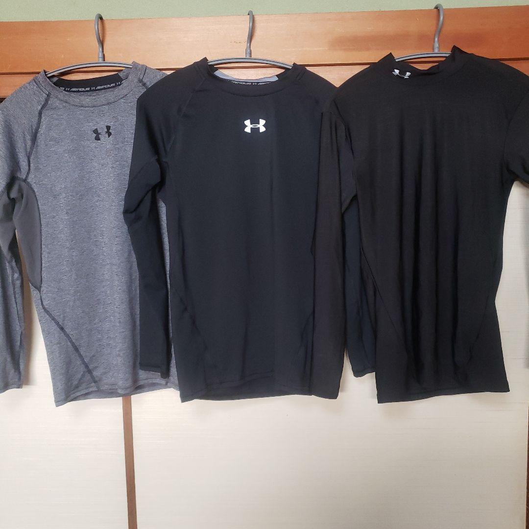 高校サッカー部着用 アンダーシャツ３点セット