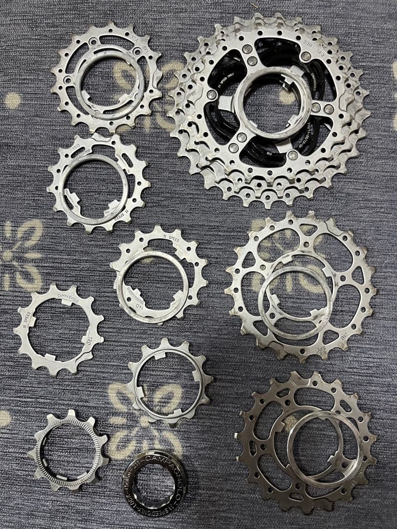 11/3値下げ　カンパニョーロ　ポテンザ　コンポセット campagnolo