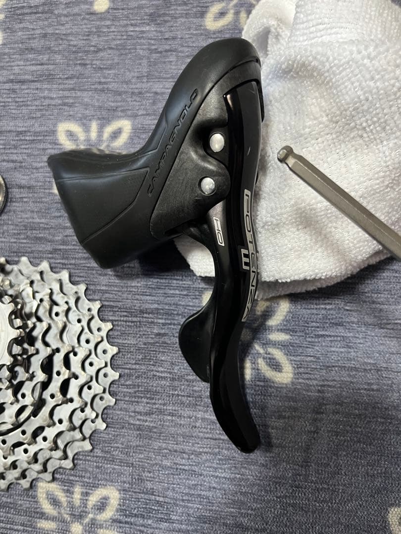 11/3値下げ　カンパニョーロ　ポテンザ　コンポセット campagnolo