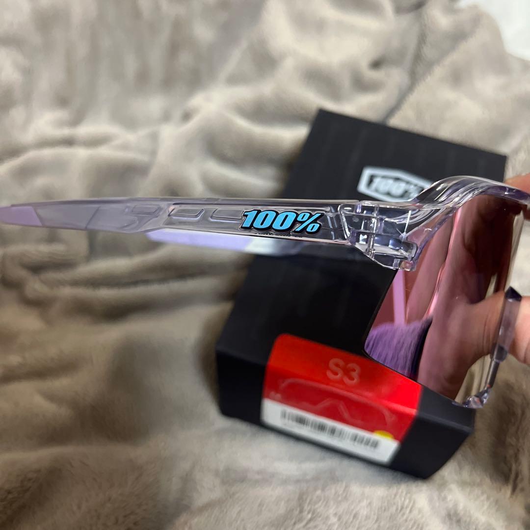 100% S3 サングラス ラベンダー