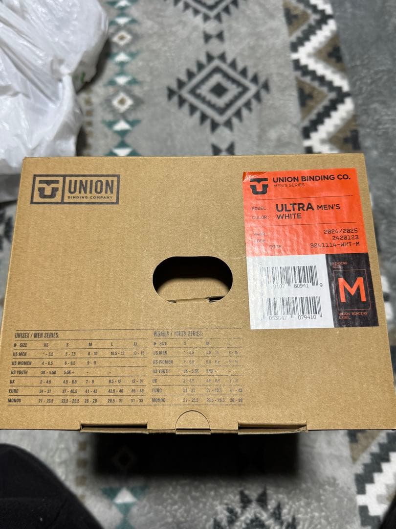 UNION ULTRA MEN'S WHITE Mサイズ　24-25