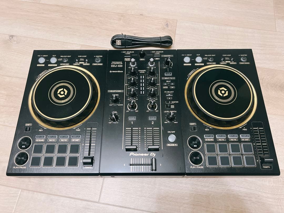 Pioneer DDJ-400-N 限定ゴールド　スタンド付き