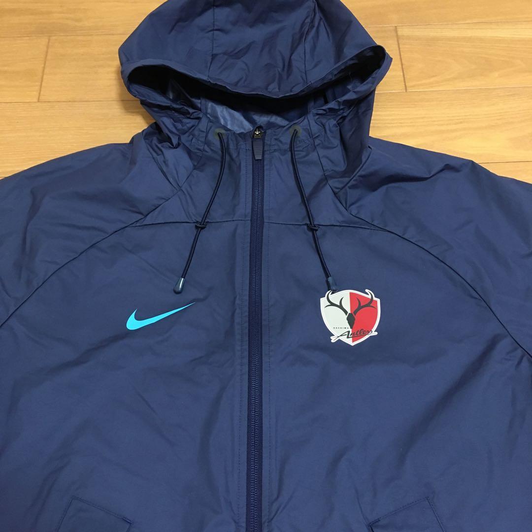 鹿島アントラーズ　選手スタッフ支給品　ピステ/レインウェア　M〜L相当サイズ感