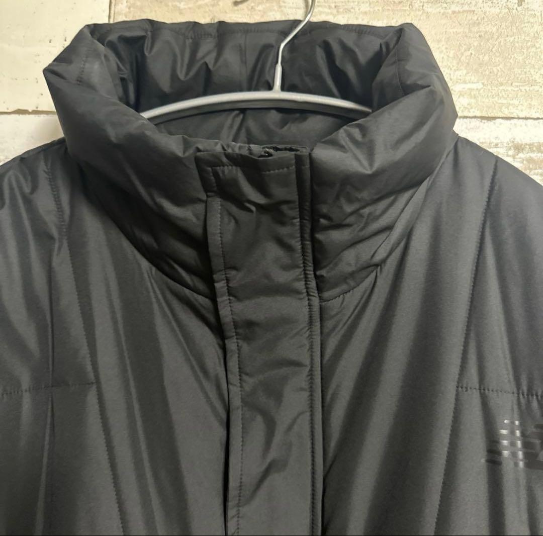 美品　ニューバランス ベンチコート　メンズ　ブラック　XL