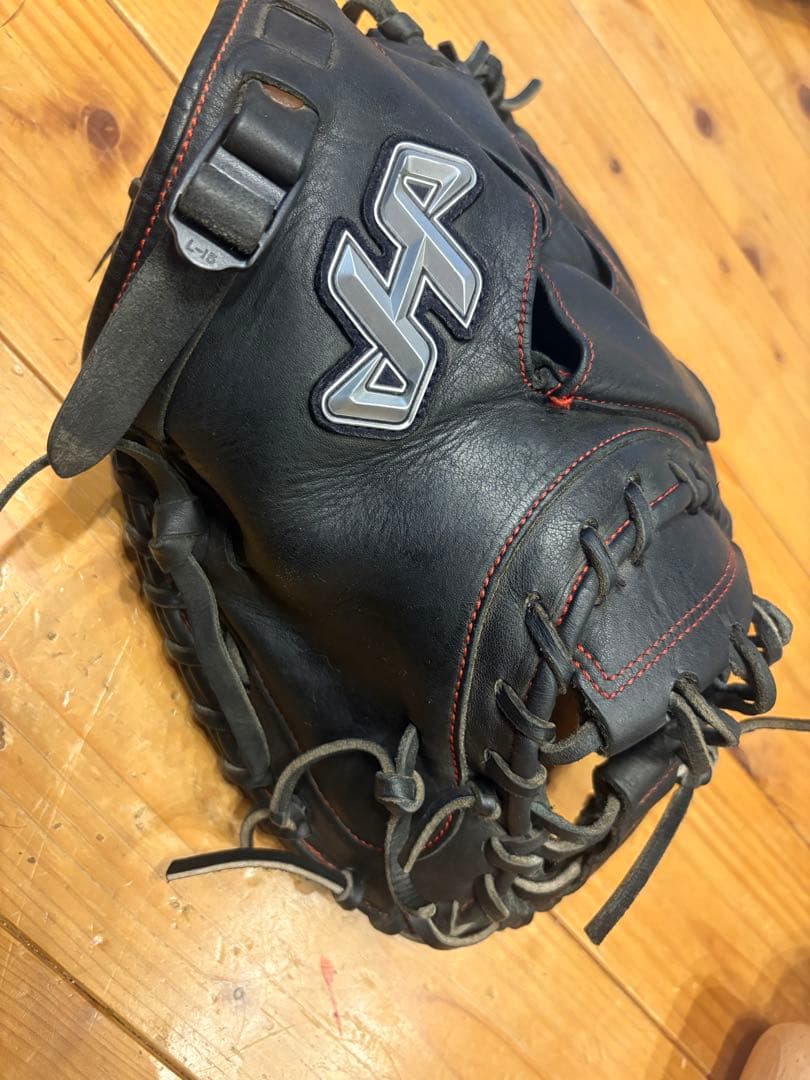 ハタケヤマPRO-JC8キャッチャーミット　黒　即戦力　少年用