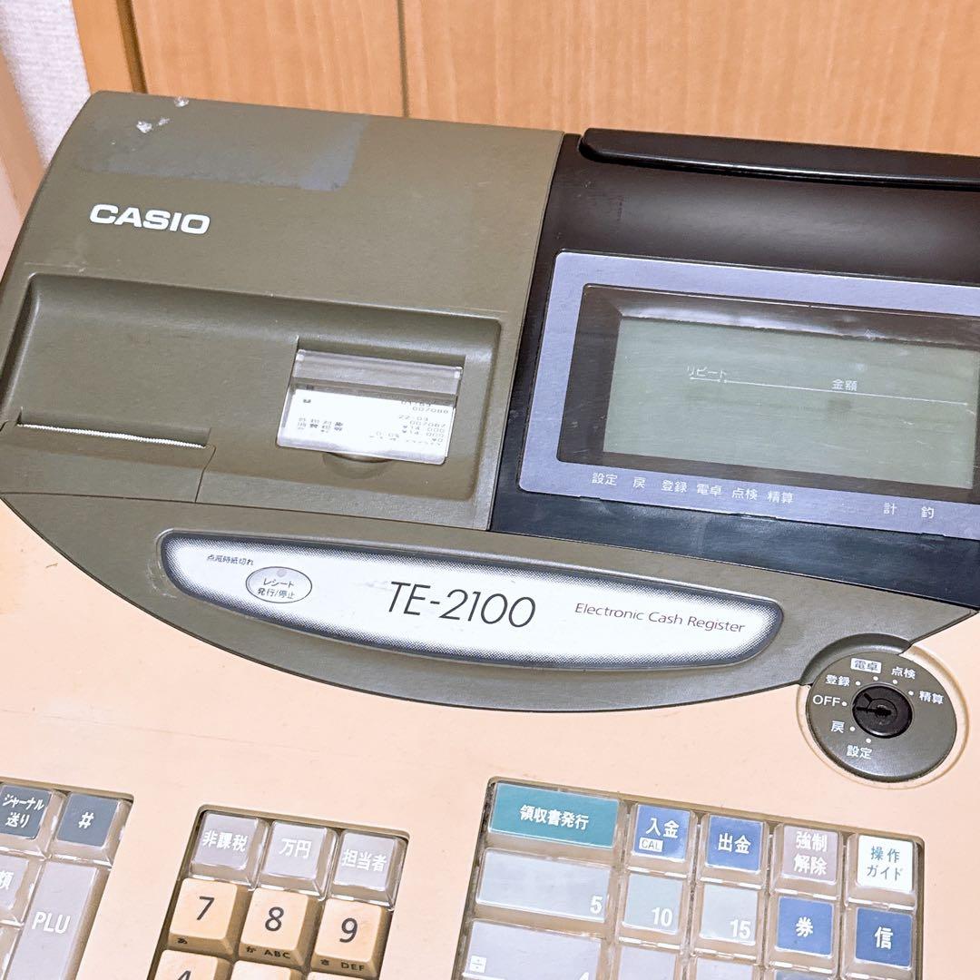 CASIO TE-2100 電子レジスター