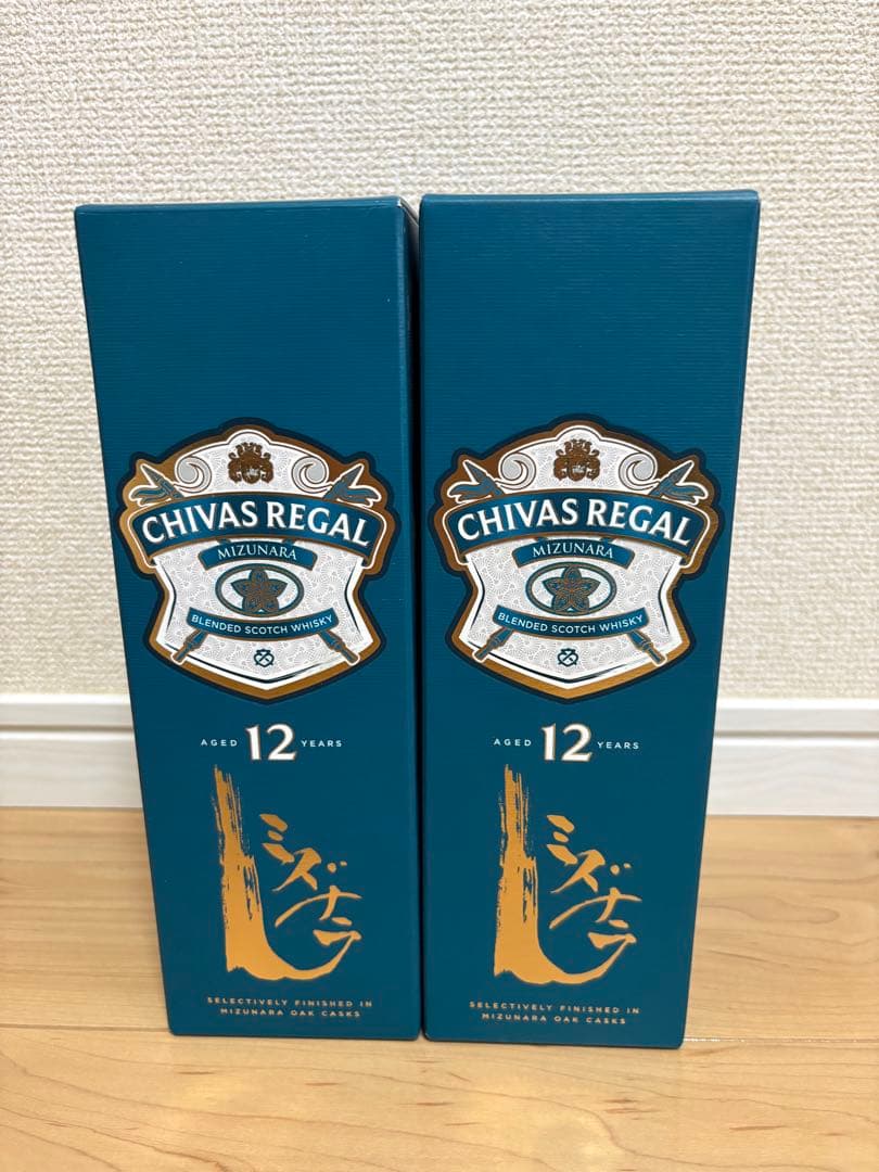CHIVAS REGAL 12年 ミズナラ 700ml 2本セット