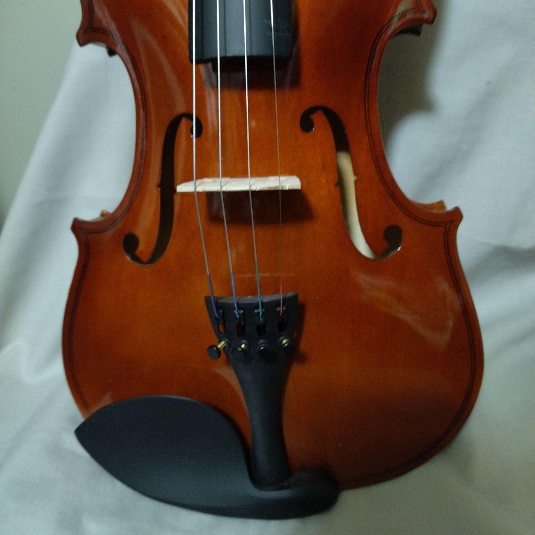 ♥特価♥整備済、即使用可♥新品未使用バイオリン4/4♥初心者向け♥弓ケース松脂付