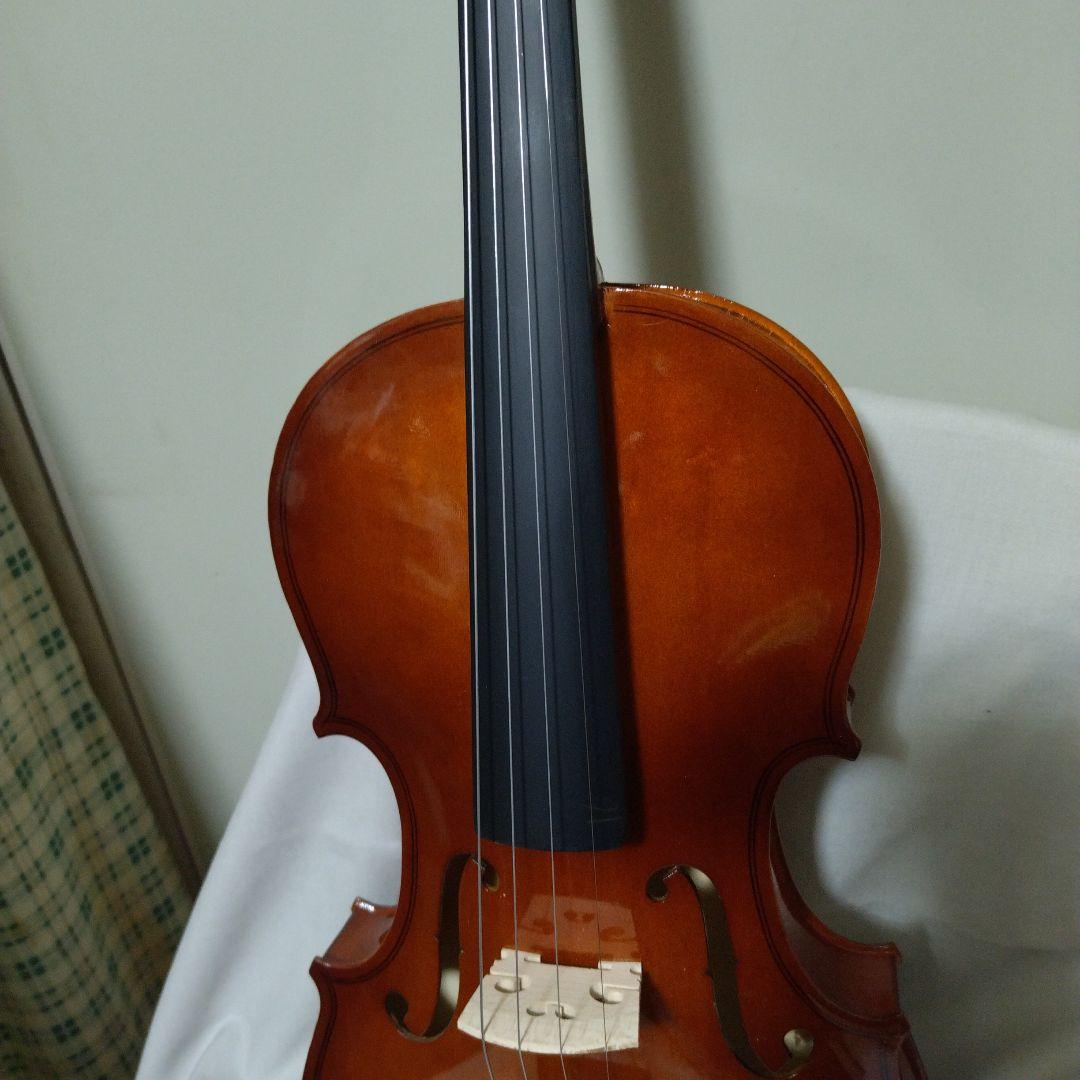 ♥特価♥整備済、即使用可♥新品未使用バイオリン4/4♥初心者向け♥弓ケース松脂付