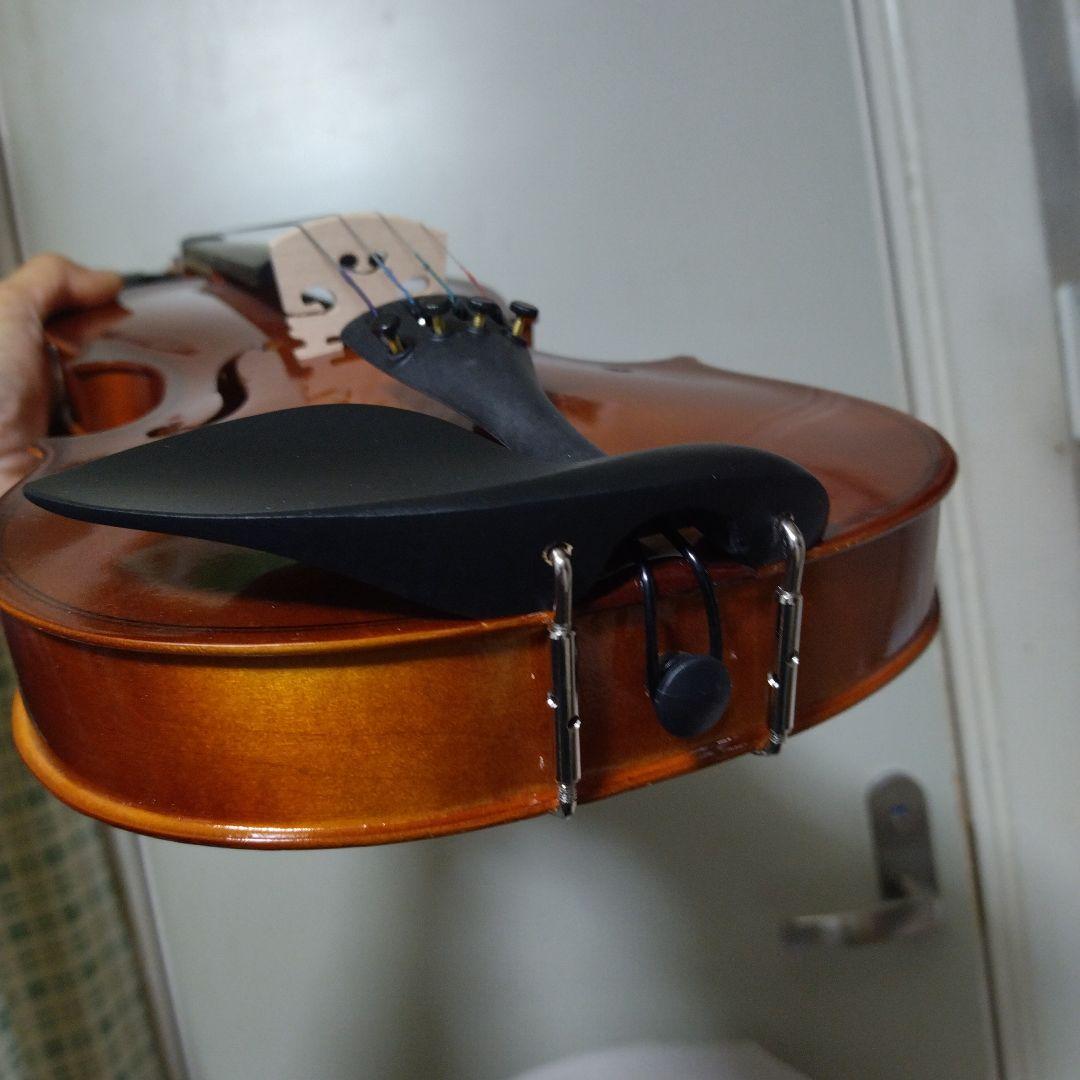 ♥特価♥整備済、即使用可♥新品未使用バイオリン4/4♥初心者向け♥弓ケース松脂付