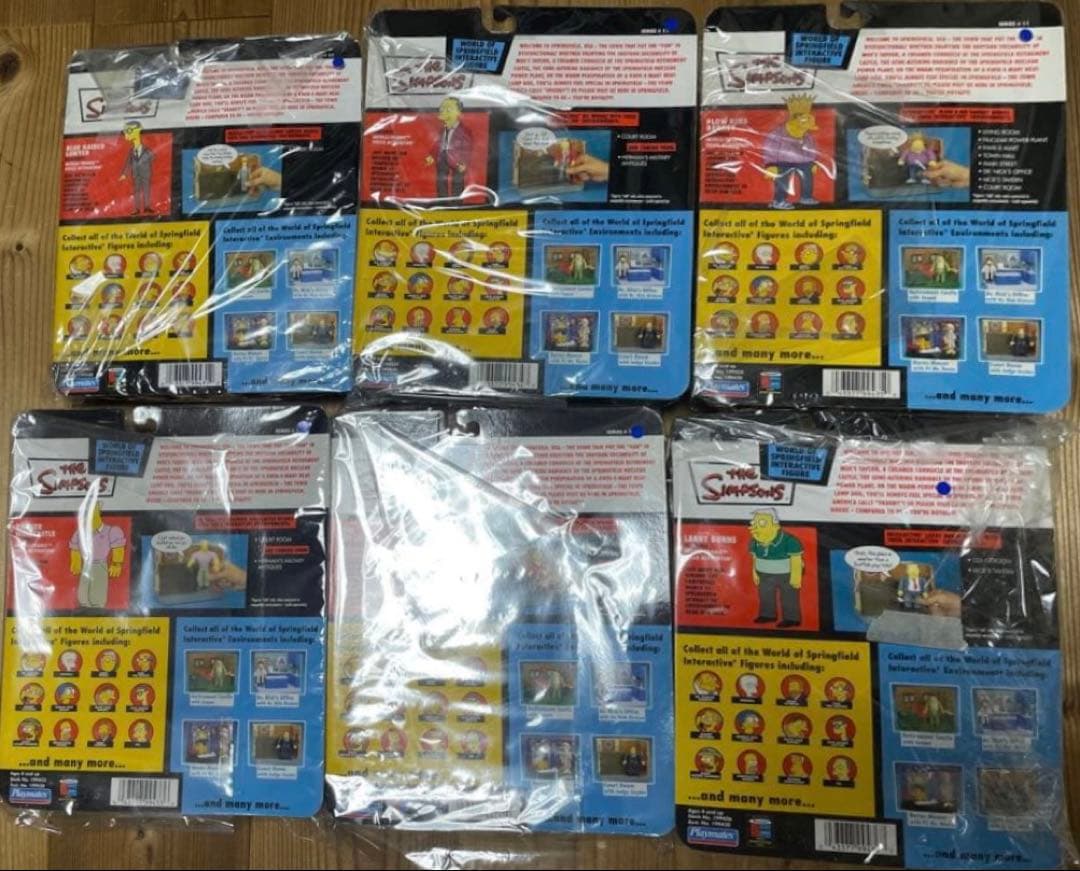 コンプシリーズ11The Simpsons フィギュアセット 6体