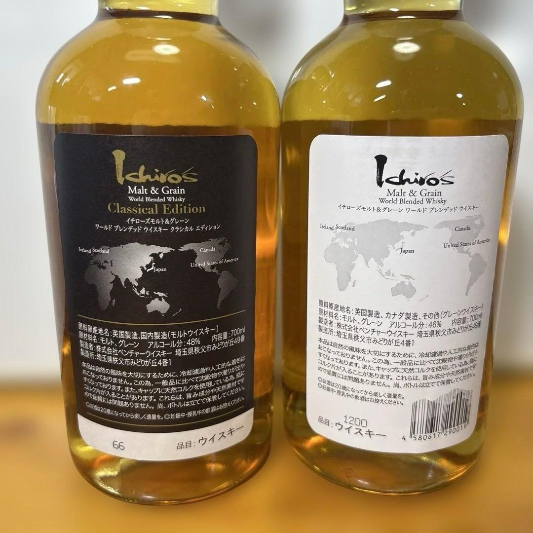 イチローズモルト&グレーン クラシカルエディション ・グレーン ブレンデッド白