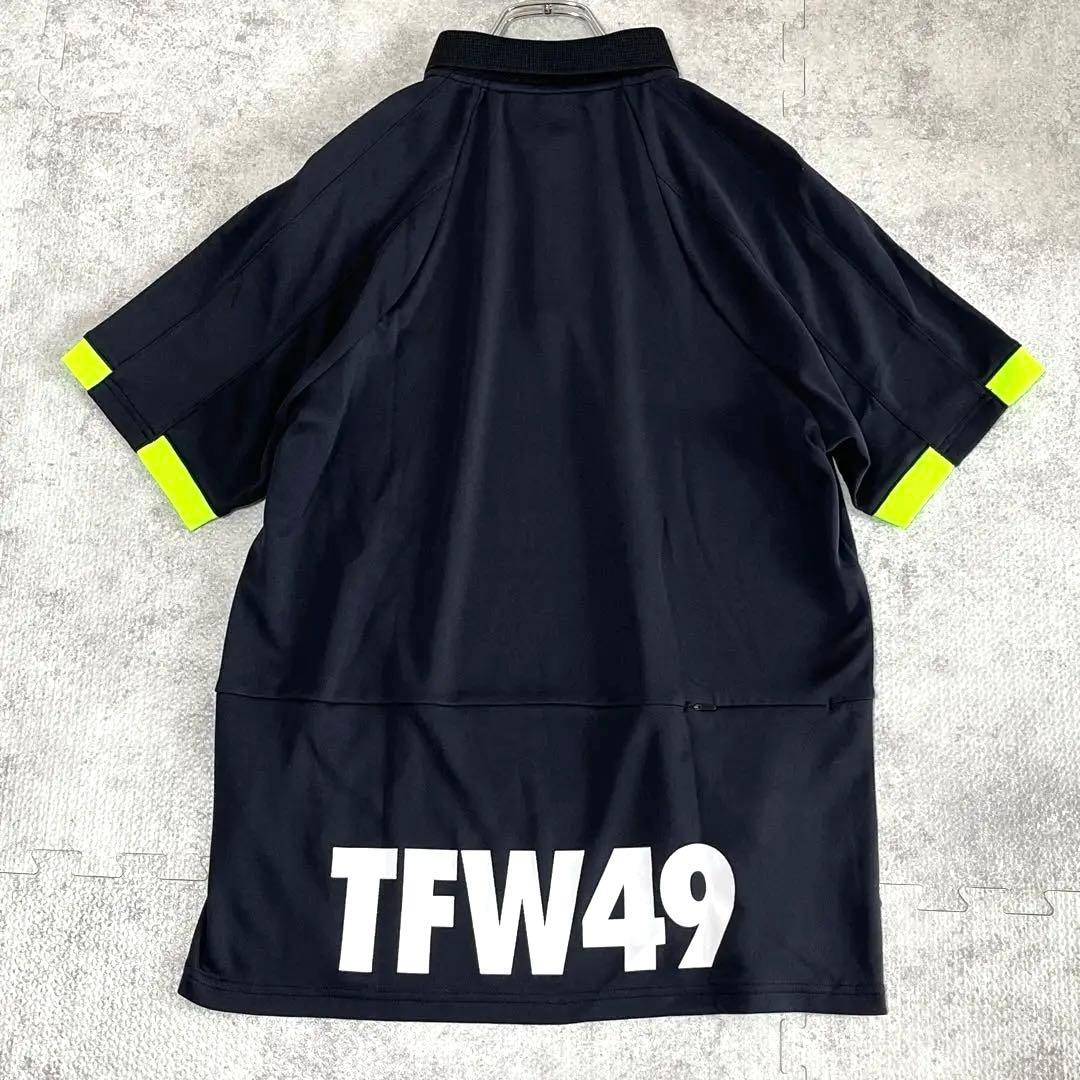✨極美品✨【TFW49】ポロシャツ　ゴルフウエア　XL サイズ5 ブラック　黒