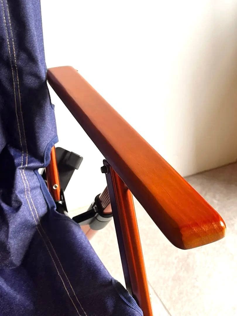 レア　Coleman レイチェアー ネイビー　デニム