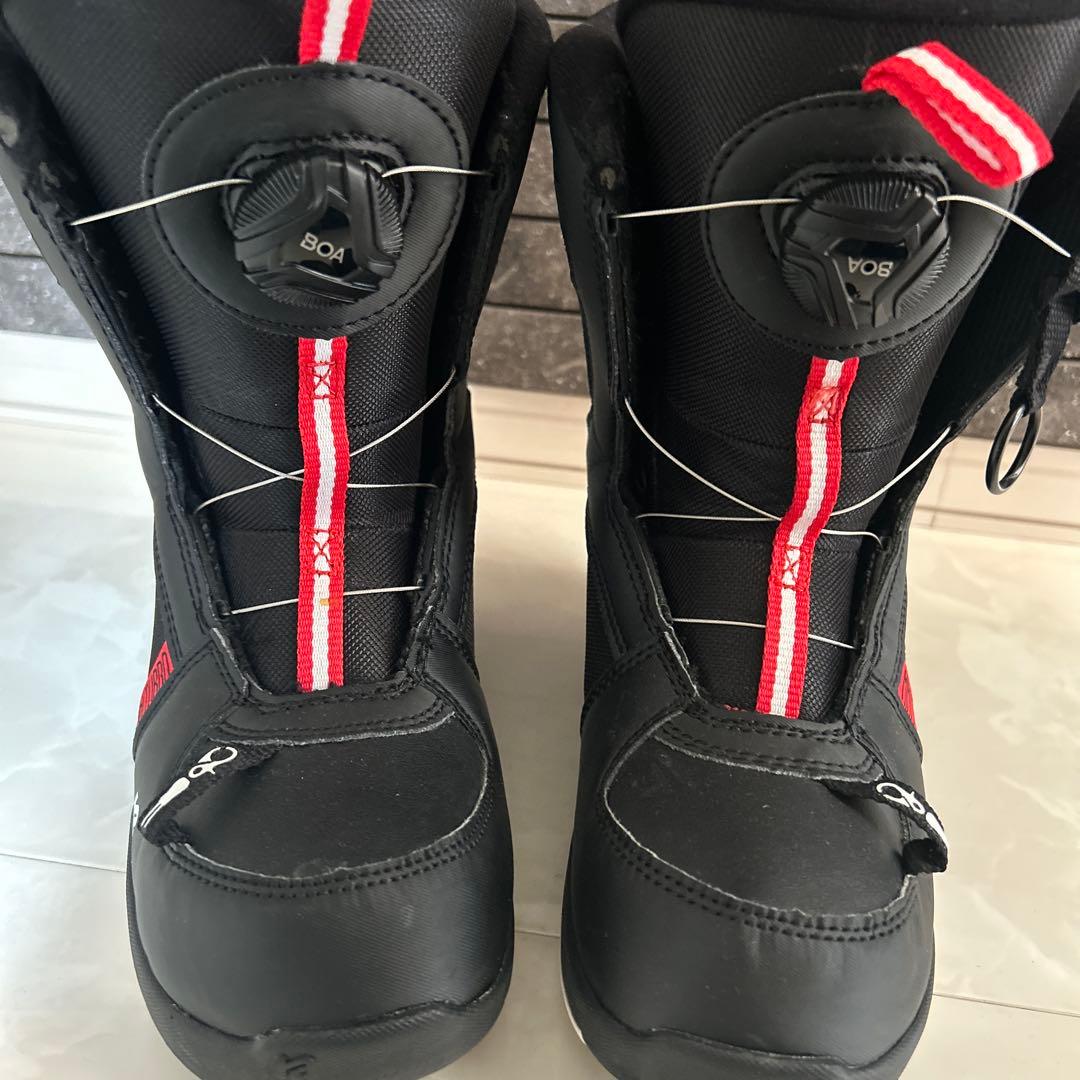 K2 スノーボードブーツ 子ども用 ブラック/レッド