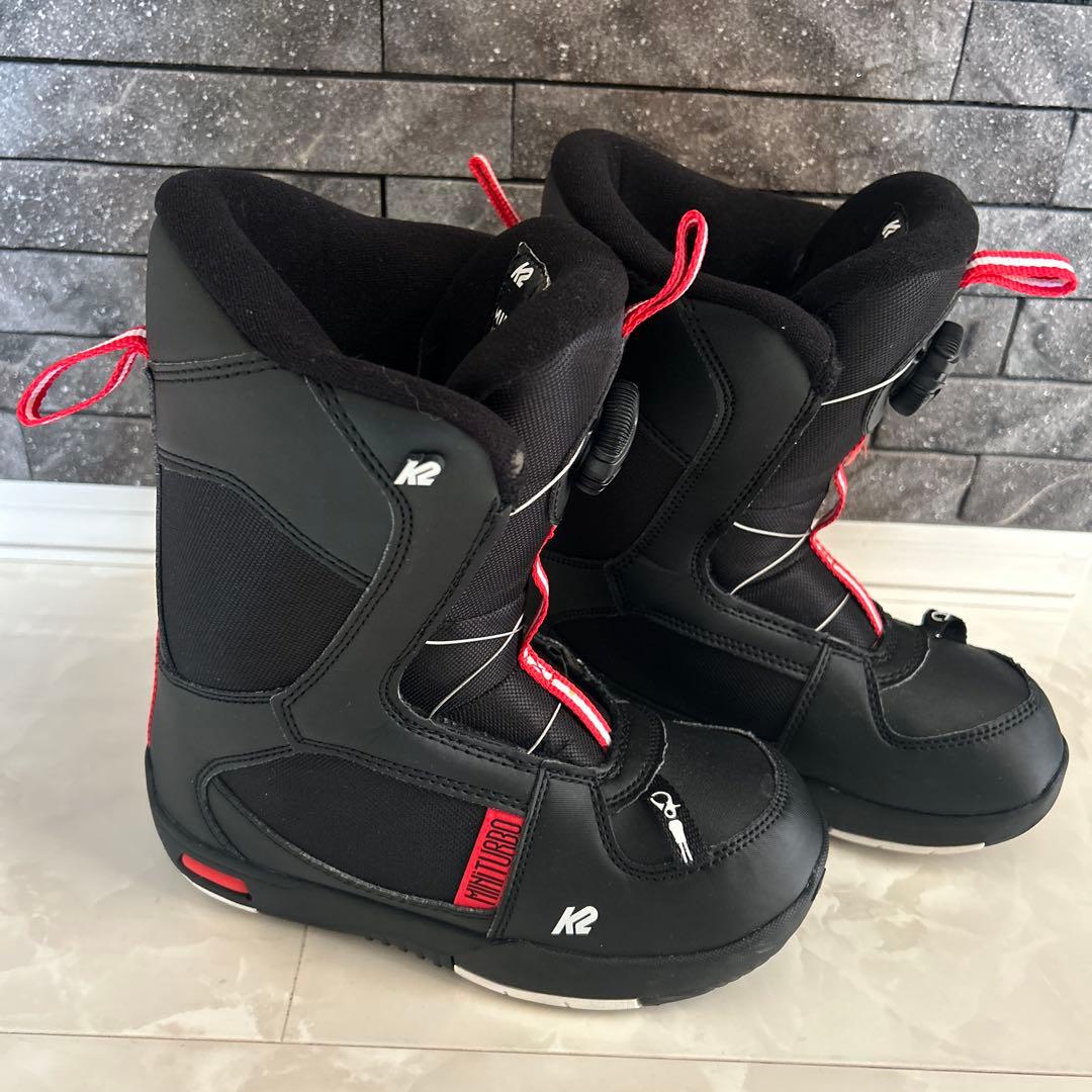 K2 スノーボードブーツ 子ども用 ブラック/レッド