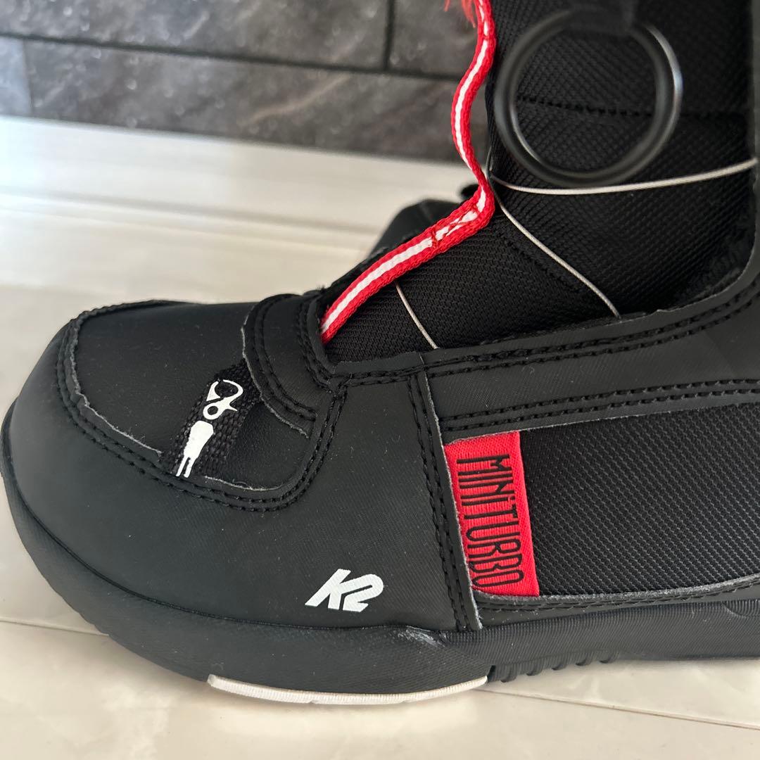 K2 スノーボードブーツ 子ども用 ブラック/レッド