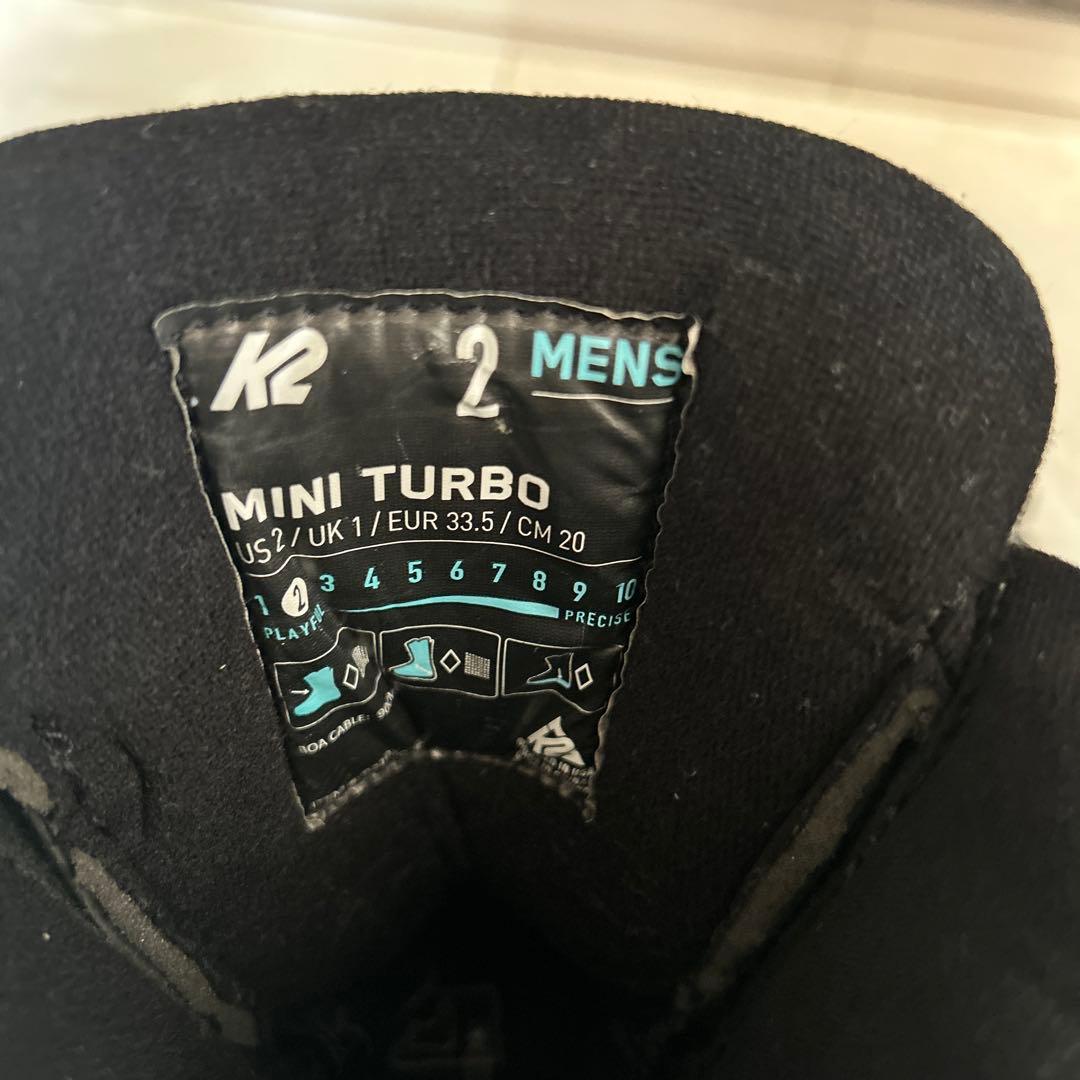 K2 スノーボードブーツ 子ども用 ブラック/レッド