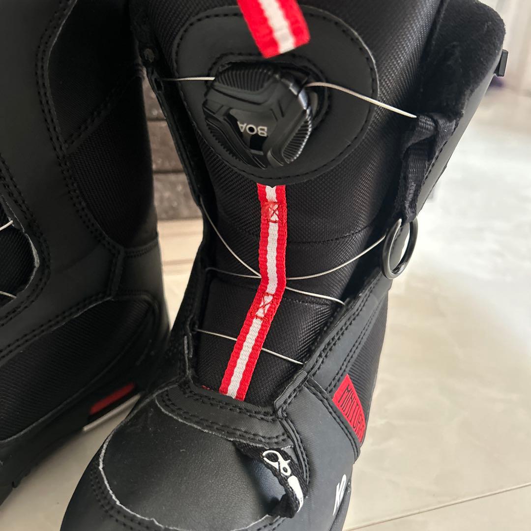 K2 スノーボードブーツ 子ども用 ブラック/レッド