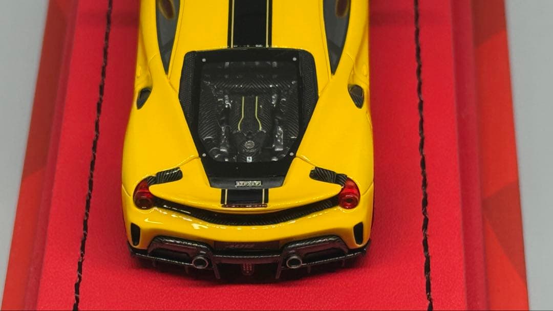 レジン製 1/64 フェラーリ 488ピスタ