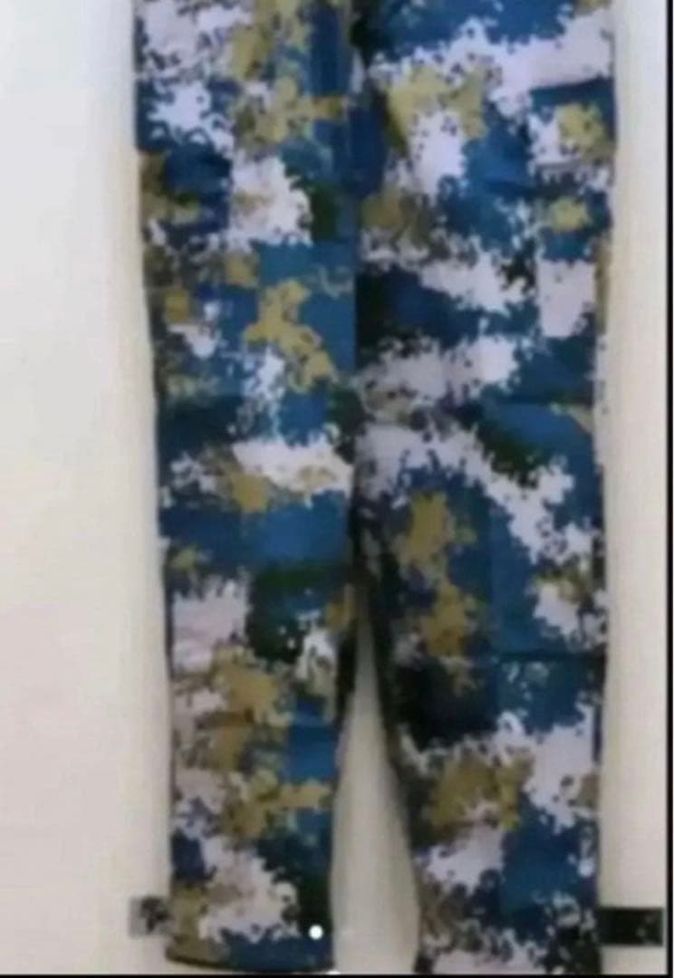 福袋　新品実物中国軍海兵隊07式デジタル海洋迷彩軍用迷彩服装備35点超フルセット