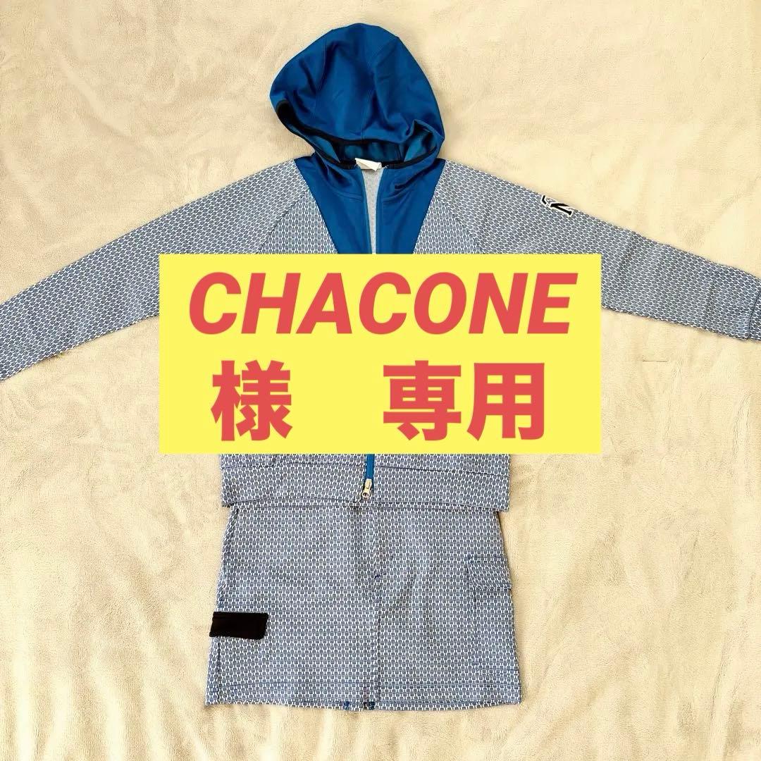 ✨美品✨テーラーメイドレディースゴルフウェアフード付きセットアップ青×白M