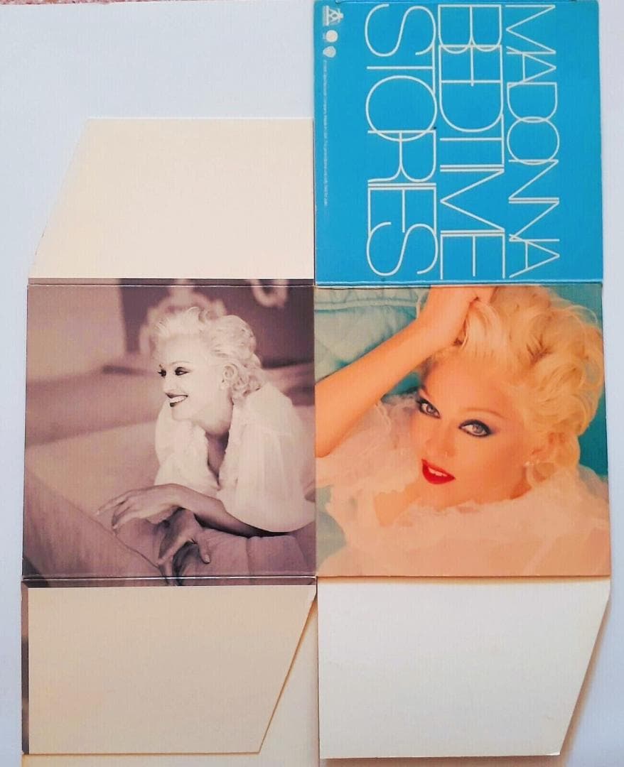 MADONNA　BEDTIME STORIES　宣伝用 ディスプレイ キューブ