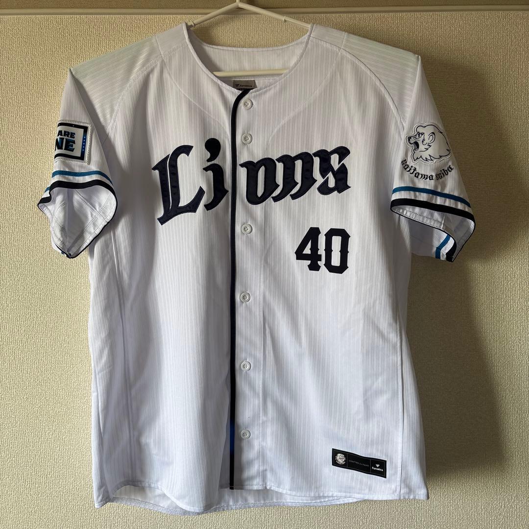 西武ライオンズ レアンドロ•セデーニョ選手#40ユニフォームL