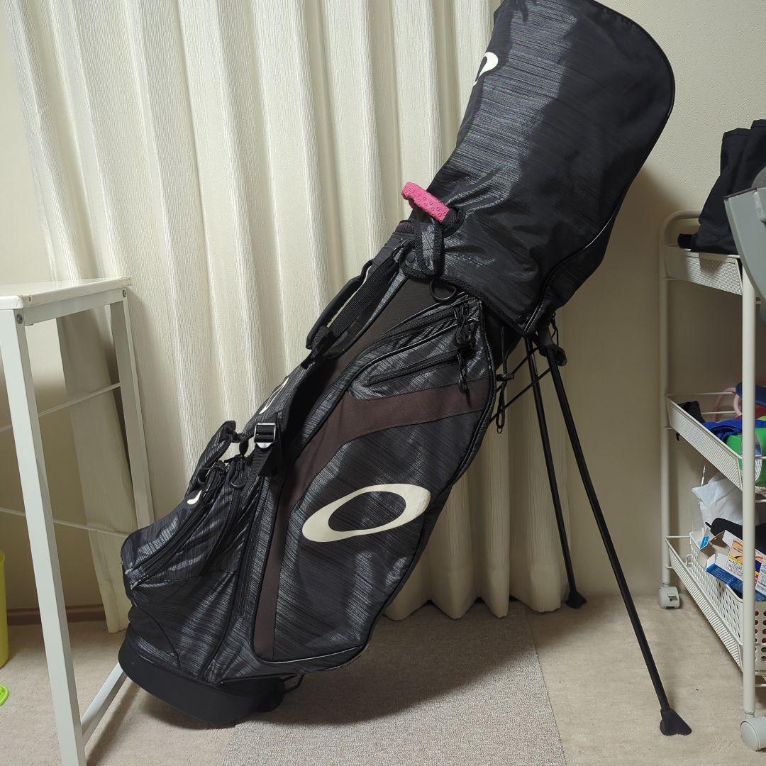 OAKLEY ブラック キャディバッグ スタンド付き