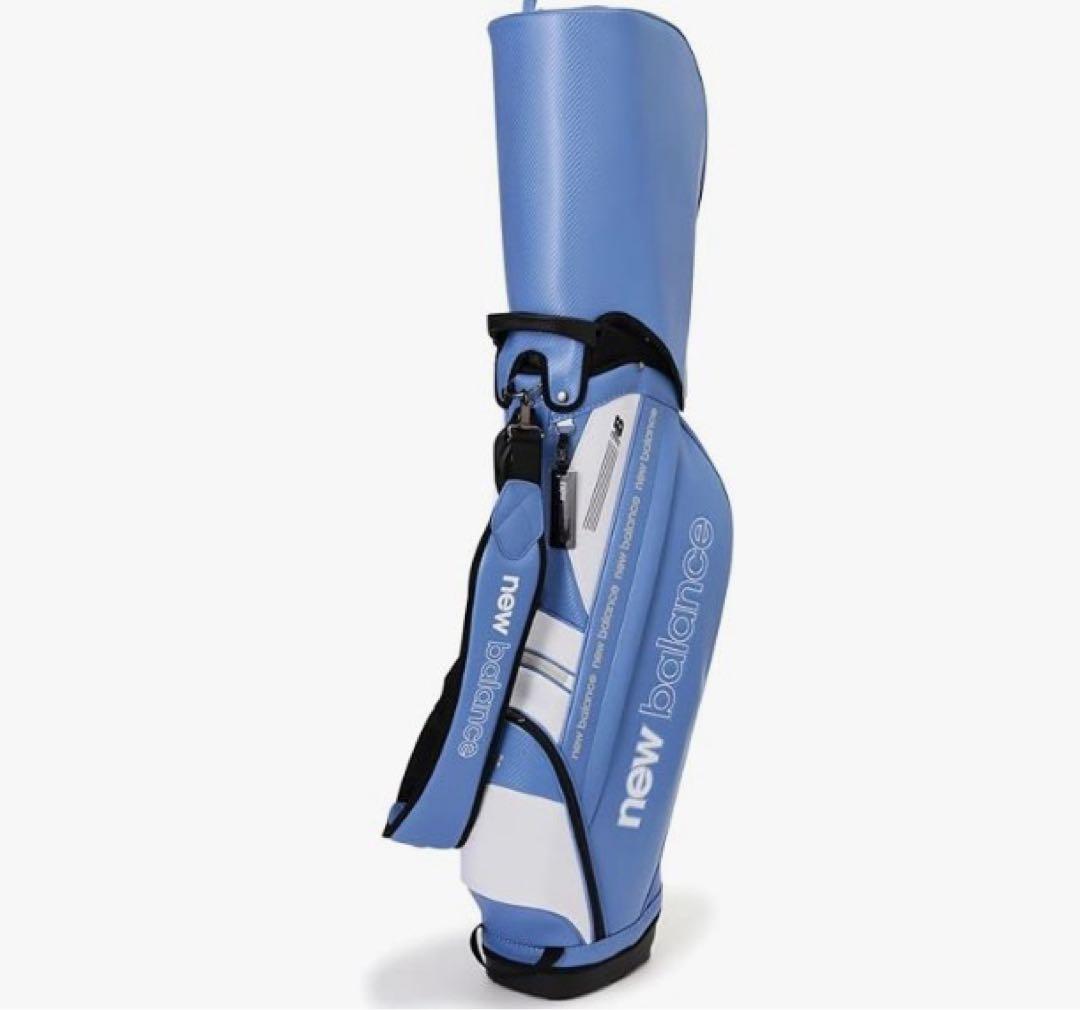 new balance キャディバッグ 青