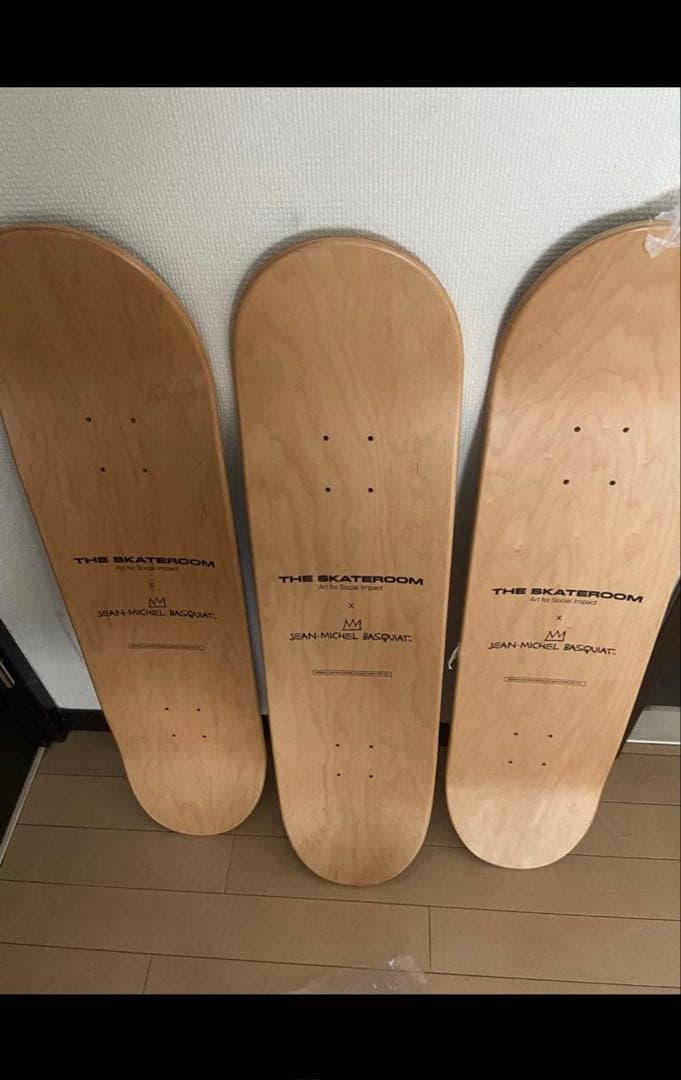 THE SKATEBROOM アートスケートボード 3枚セット