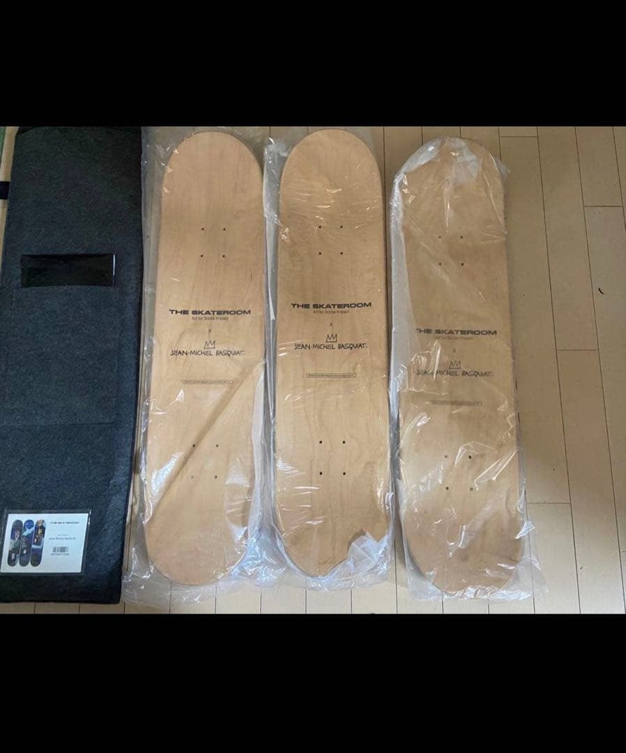 THE SKATEBROOM アートスケートボード 3枚セット