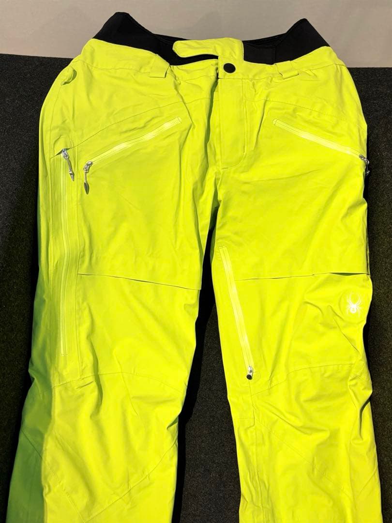 SPYDER/スパイダー/スノーボードパンツ/イエロー/Mens/Lサイズ